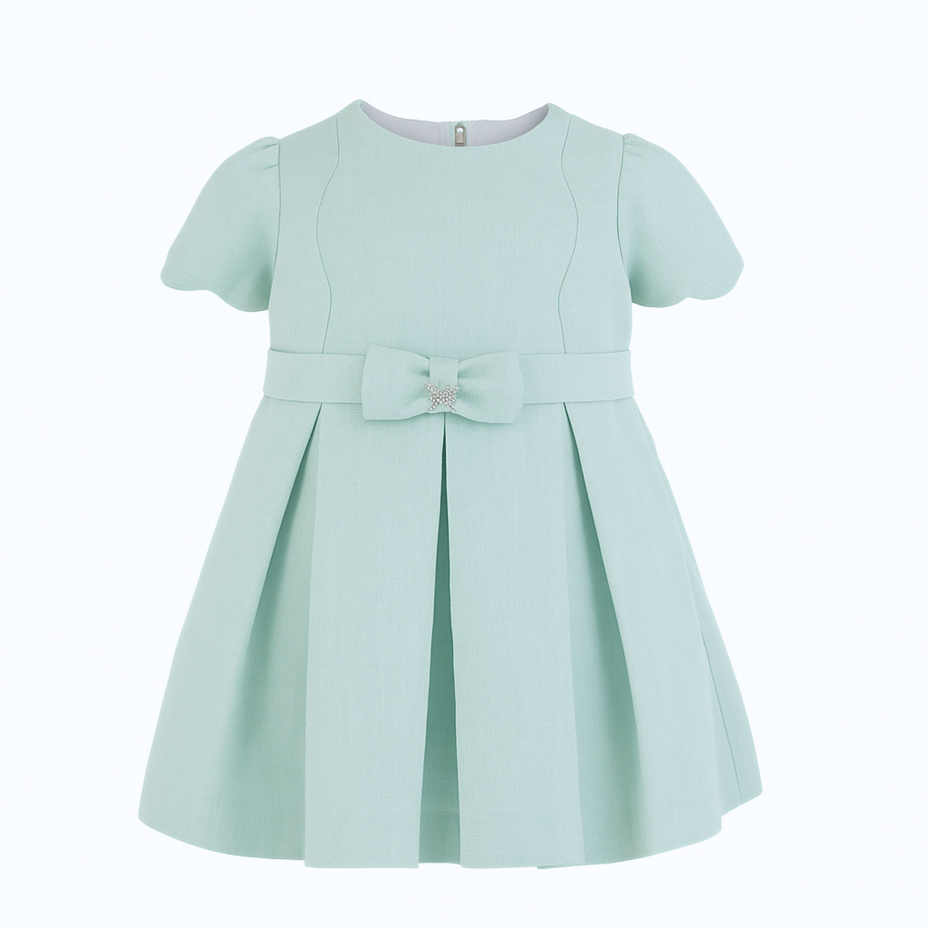 Baby Girls Mint Green Dress