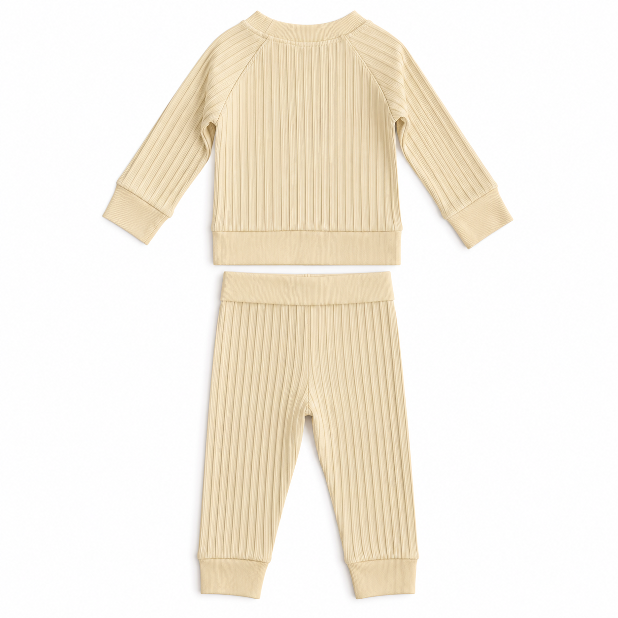 Baby Boy Ribbed Cotton Lounge Set
