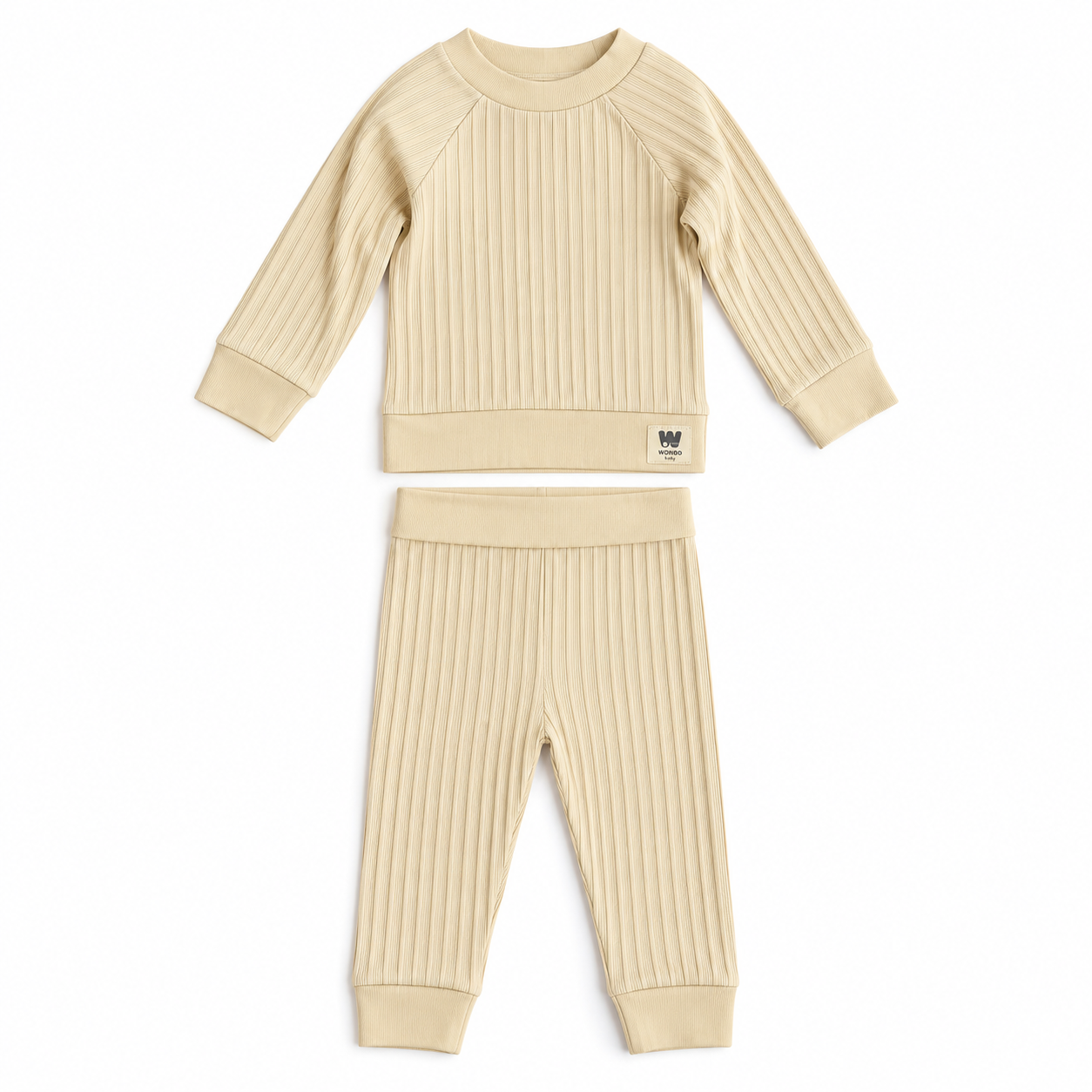 Baby Boy Ribbed Cotton Lounge Set