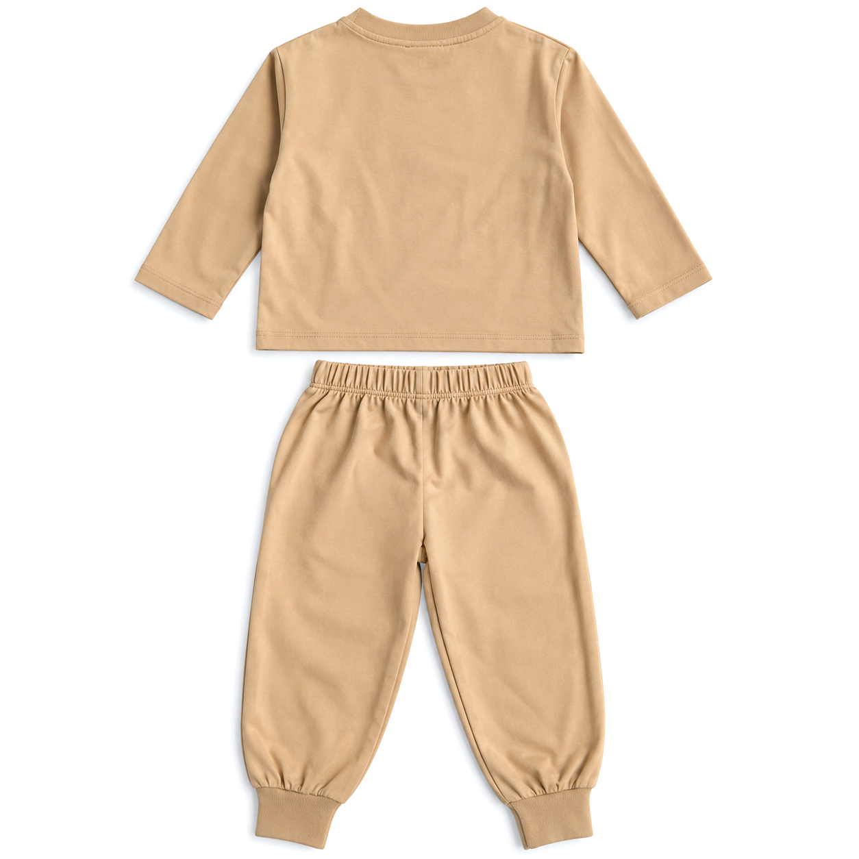 Kids Beige Two Piece Outfit