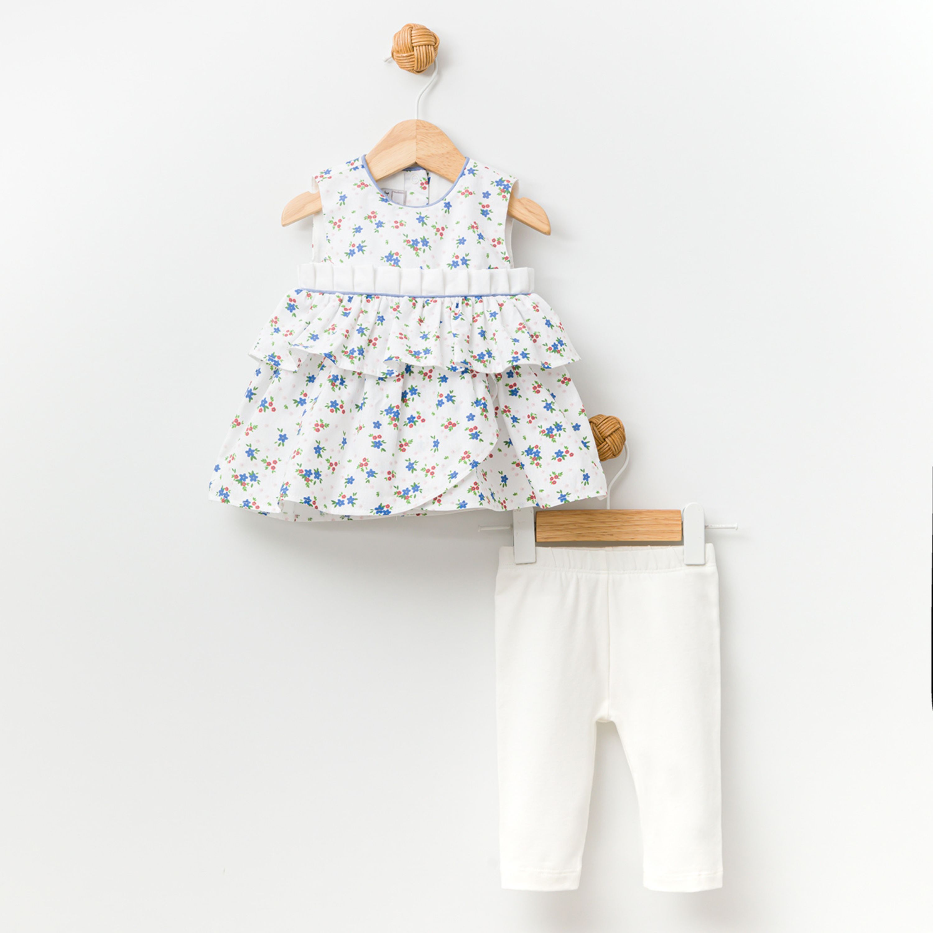 Organic Cotton Baby Girl 2-Piece Set