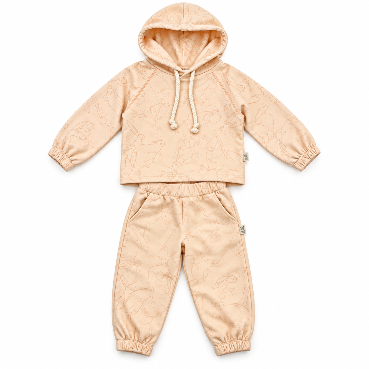 Girls Bunny Tracksuit Set